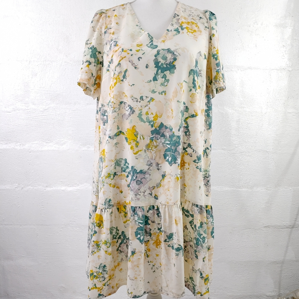 A NEW DAY FLORAL PULLOVER DRESS (221) - Picture 6 of 15